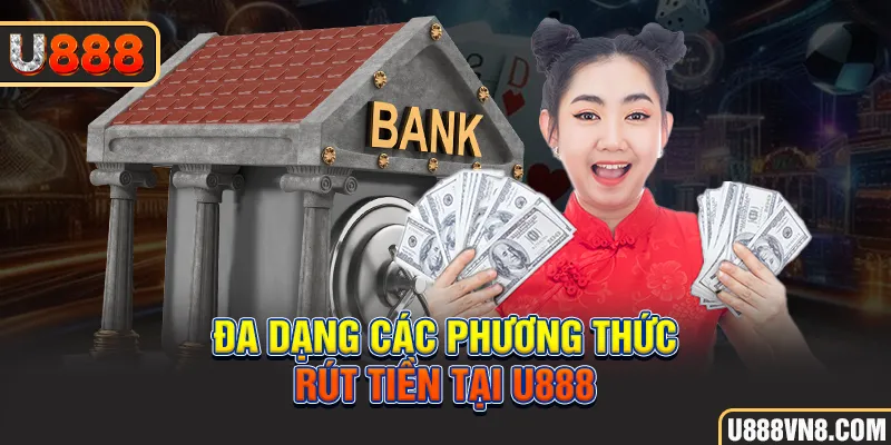 Đa dạng các phương thức rút tiền tại U888