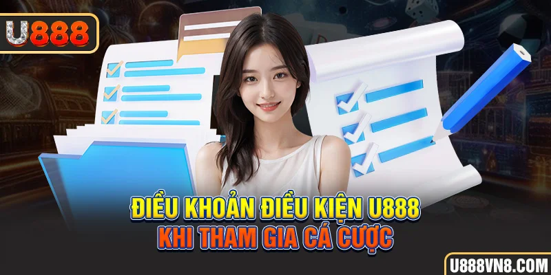 Điều khoản điều kiện U888 khi tham gia cá cược