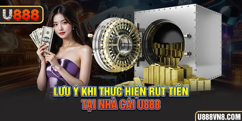 Lưu ý khi thực hiện rút tiền tại nhà cái U888